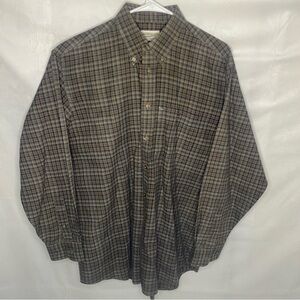 Vintage 90s Coldwater Creek Mens Plaid Shirt M Gorpcore Grunge Lumberjack